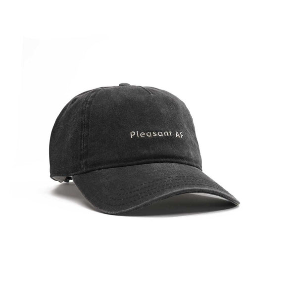 Pleasant AF Dad Hat - Black